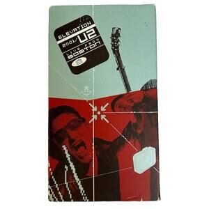 U2 Elevation Tour 2001: U2 Live From Boston Concert Video VHS - Music Rock Bono